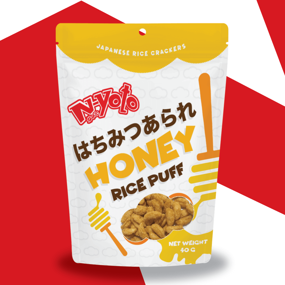 Rice Puff Honey : Apple's Island Company Limited : Good Snacks Better Life : Cashew Nut, Peanut, SEAWEED CHIPS, GREEN PEAS, RICE SNACKS